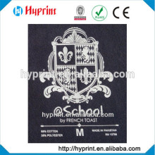 2015 First class heat transfer film(label) on garment(cloth) , factory direct wholesale